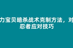 魔力宝贝暗杀战术克制方法，对阵忍者应对技巧