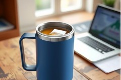 马克杯的便携性设计，出行无忧